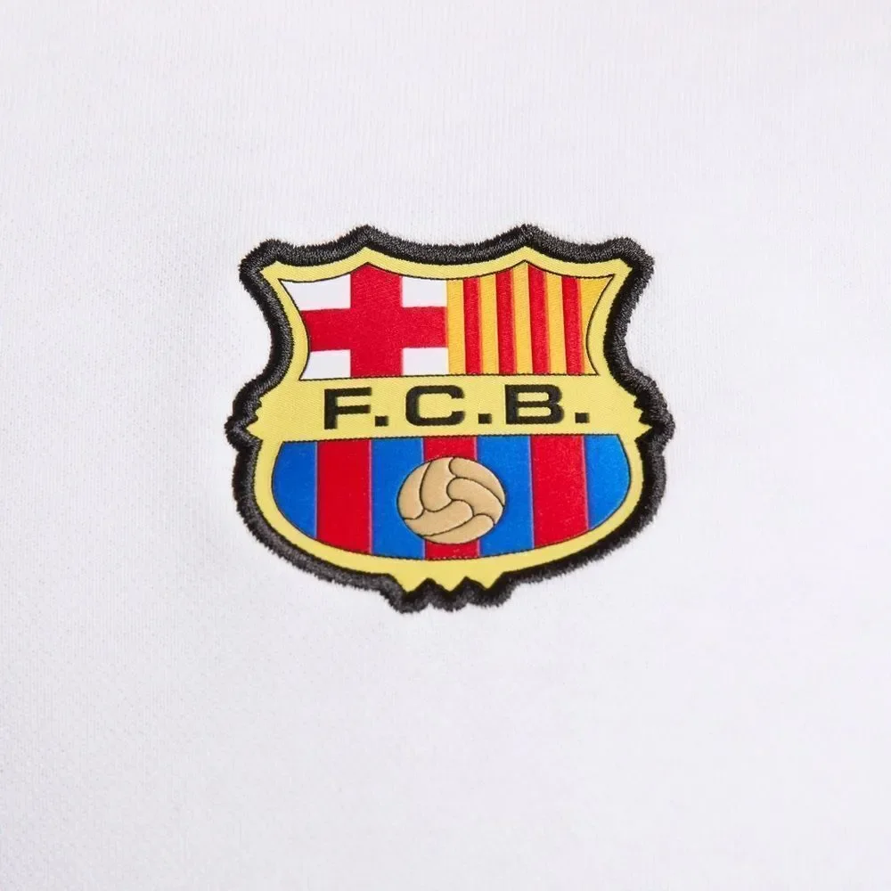 Nike FC Barcelona Club Fleece French Terry Pullover Hoodie